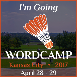 I'm Going to WordCamp Kansas City 2017